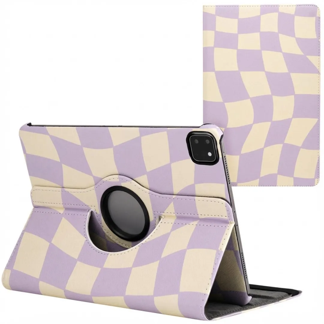 Imoshion SH00066956 Tablethoes - Apple iPad Pro 11" - 360° Draaibaar Bookcase - Dancing Cubes