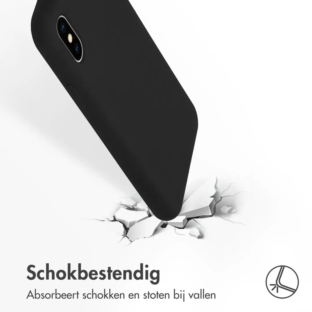 Accezz Hoesje iPhone Xs Zwart