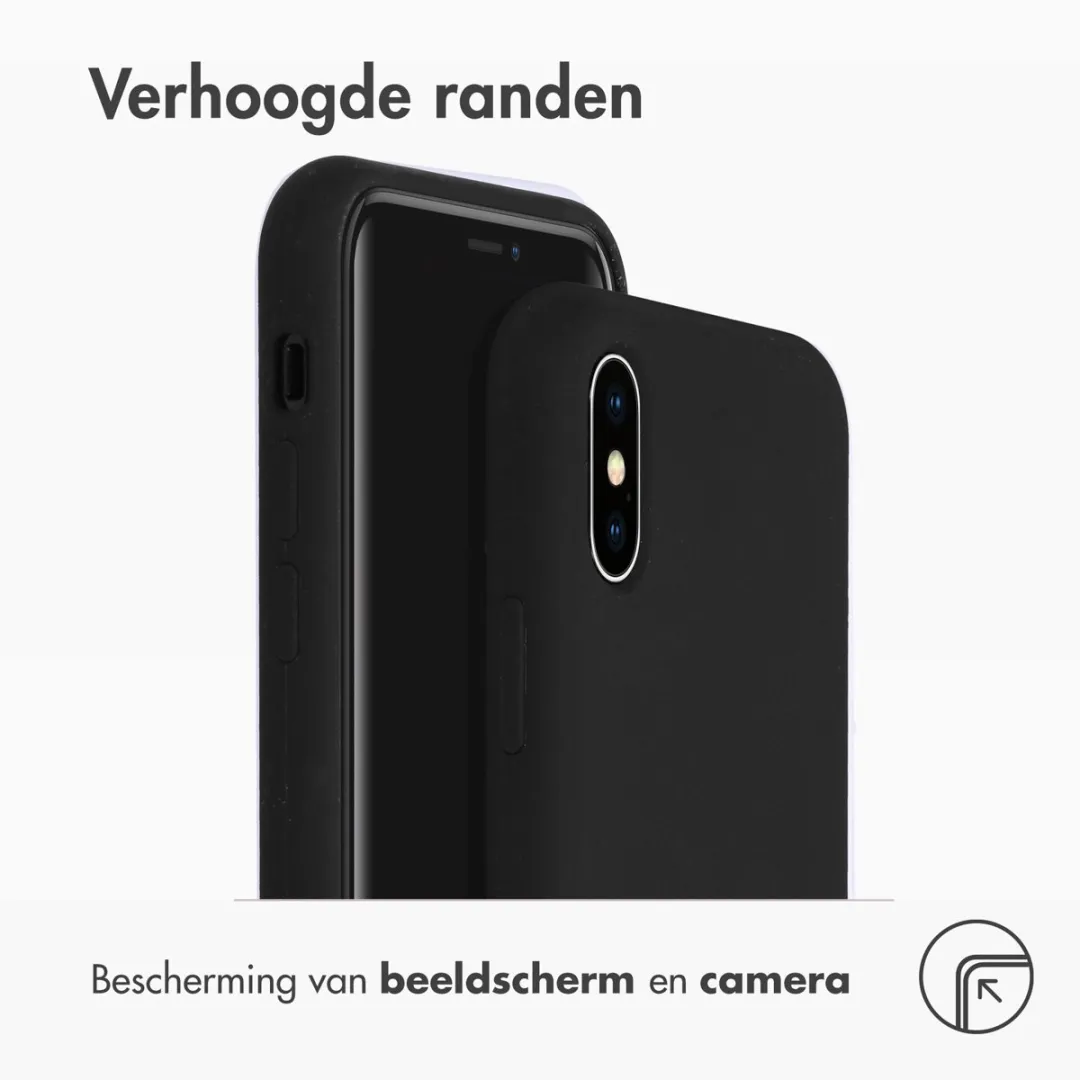 Accezz Hoesje iPhone Xs Zwart
