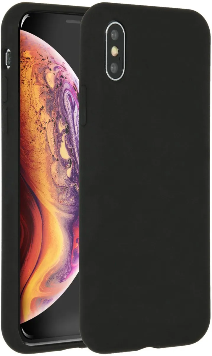 Accezz Hoesje iPhone Xs Zwart