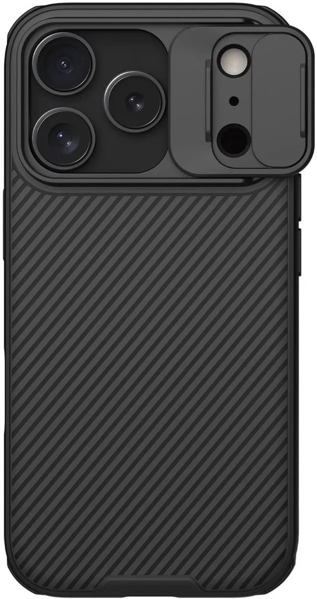 Nillkin Camshield Pro Case iPhone 17 Pro - MagSafe - Zwart