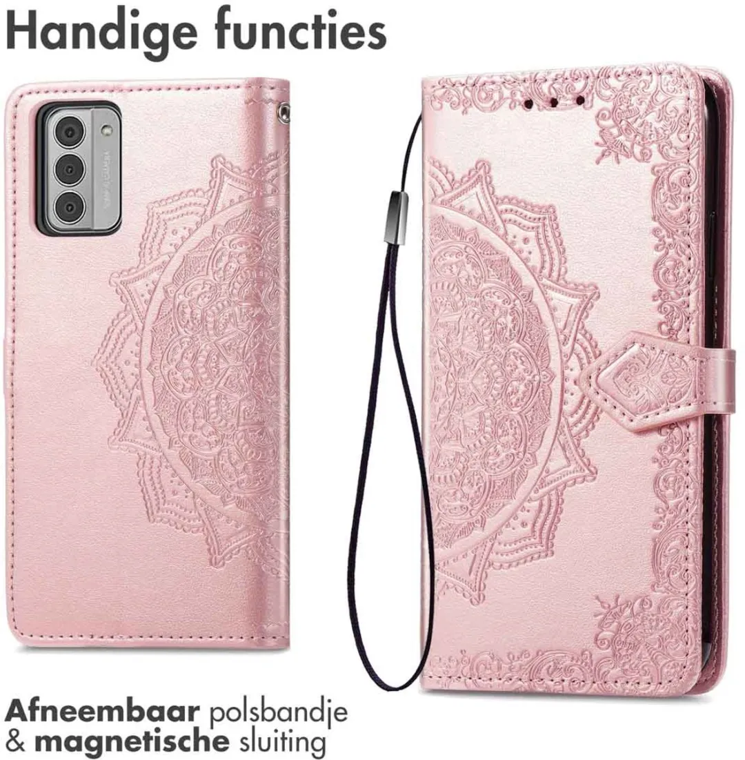 imoshion Hoesje Nokia G42 Rosé Goud - 3 Pasjes
