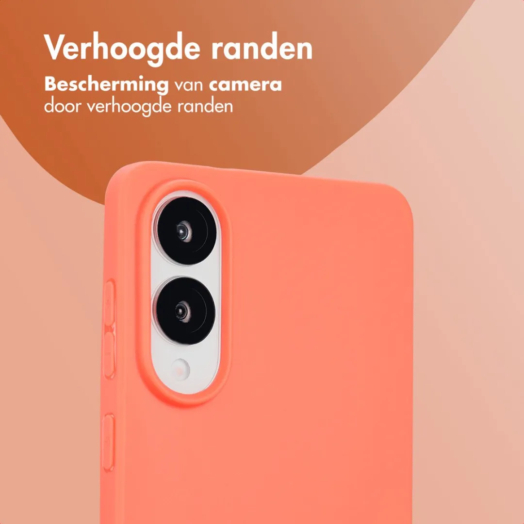Imoshion Hoesje Samsung Galaxy S25 Edge Apricot Crush Orange