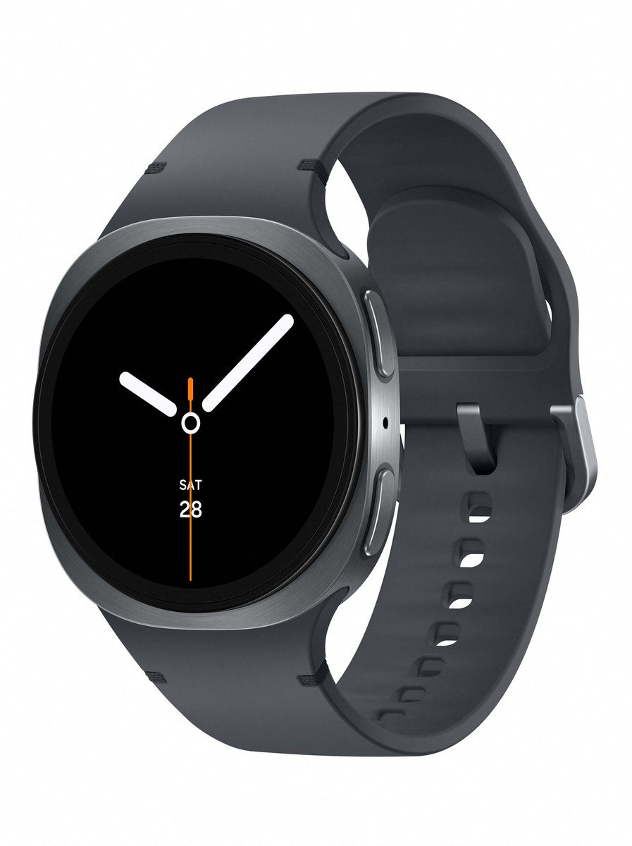 Samsung Galaxy Watch8 - smartwatch - 40mm - LTE - Graphite + 1 jaar extra garantie