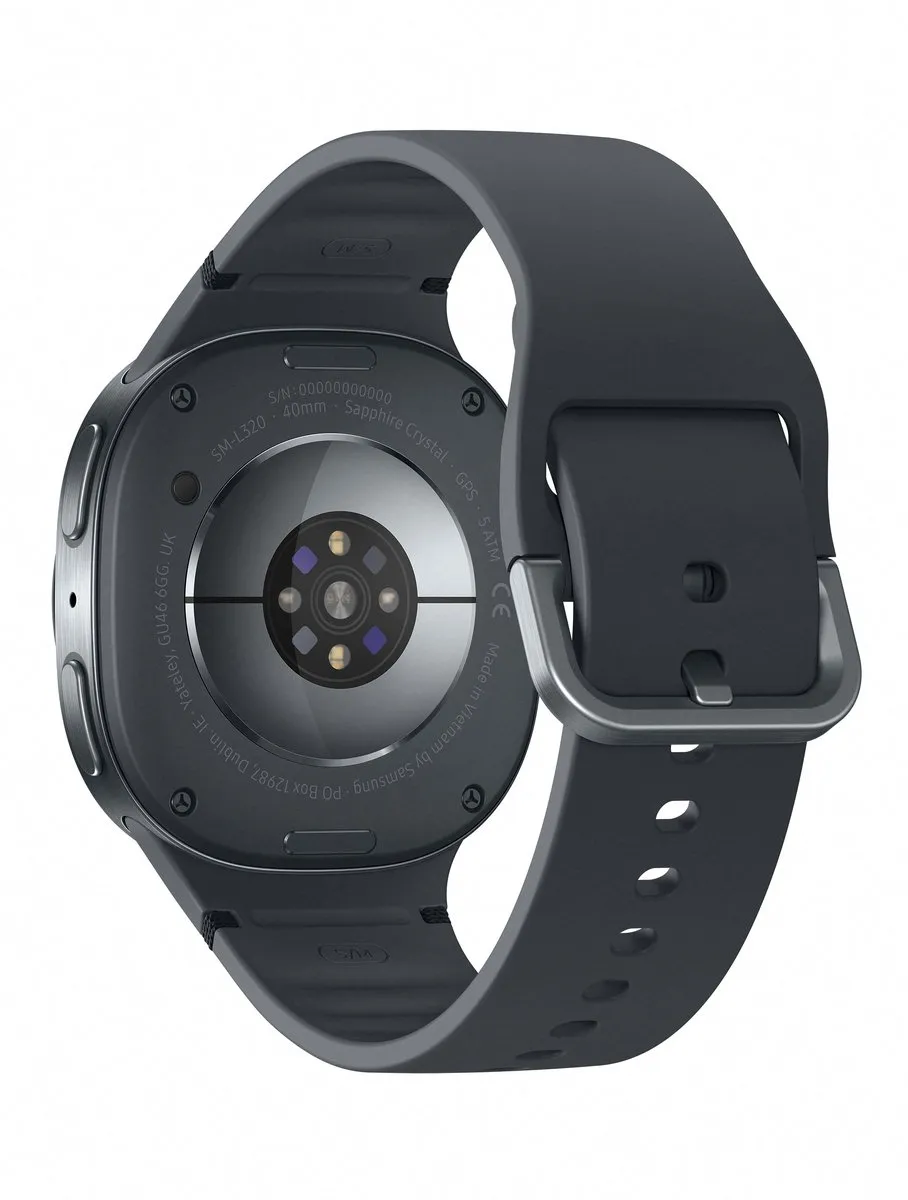 Samsung Galaxy Watch8 40mm LTE - Graphite - Zilverkleurig