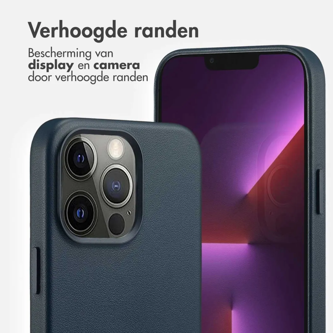 Accezz Hoesje iPhone 13 Pro Nightfall Blue - 2 Pasjes