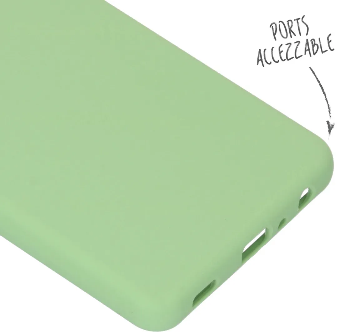 Accezz Hoesje Samsung Galaxy A72 - Groen