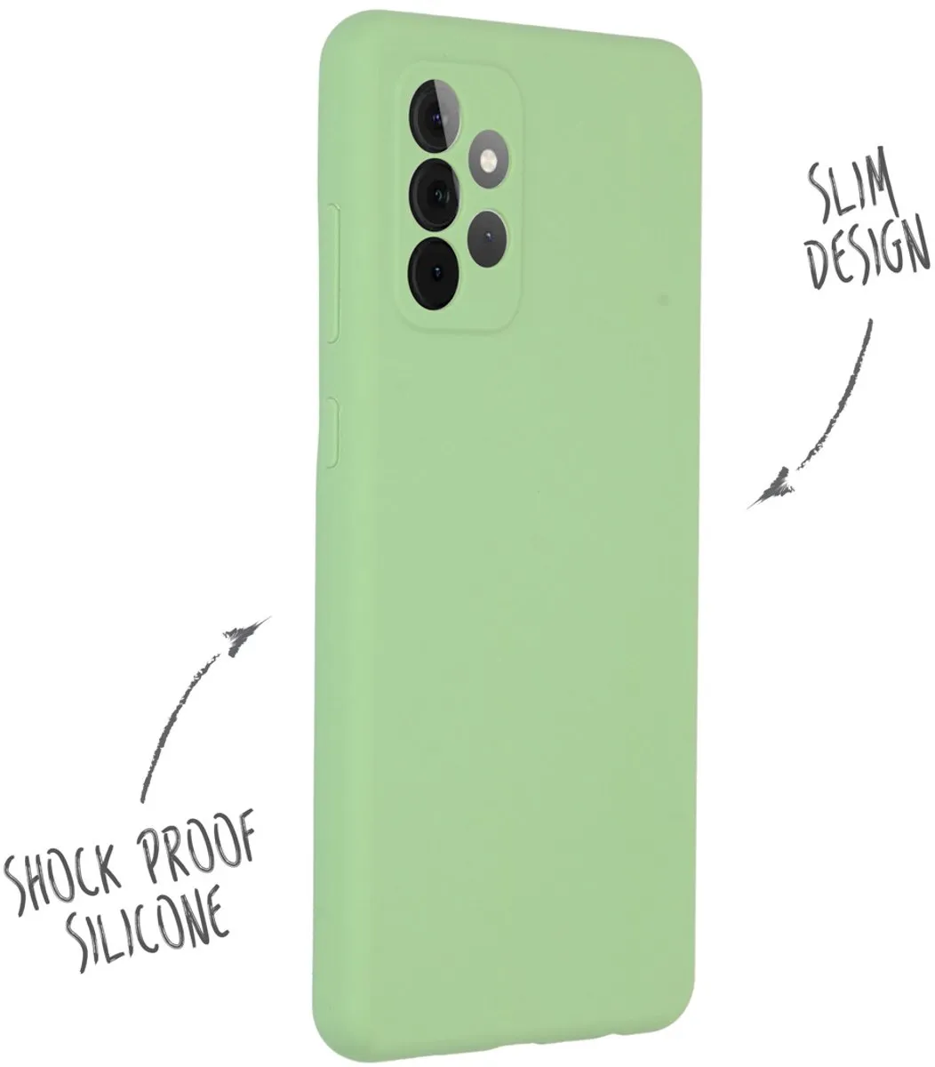 Accezz Hoesje Samsung Galaxy A72 - Groen