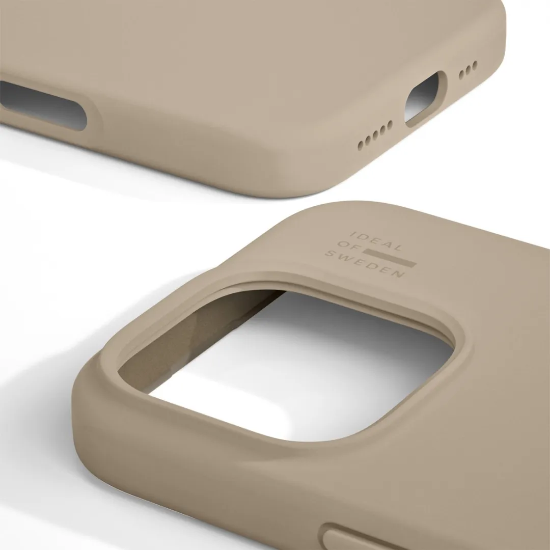 iDeal of Sweden iPhone 16 Pro Max Silicone Hoes - Beige - IDSIC-I2467P-128