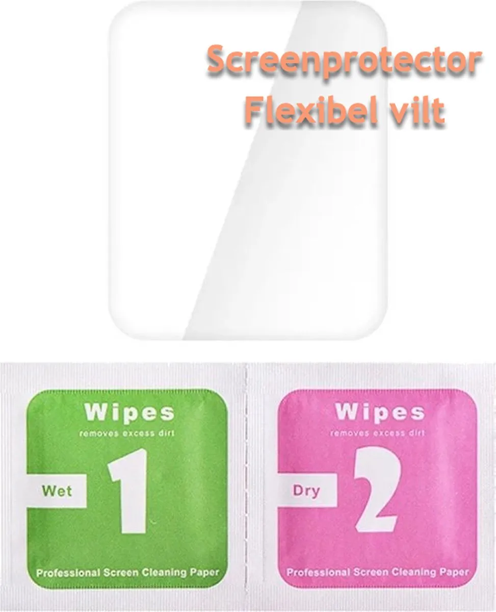 GPSHorlogeKids Screenprotector Soft Vilt 38mm