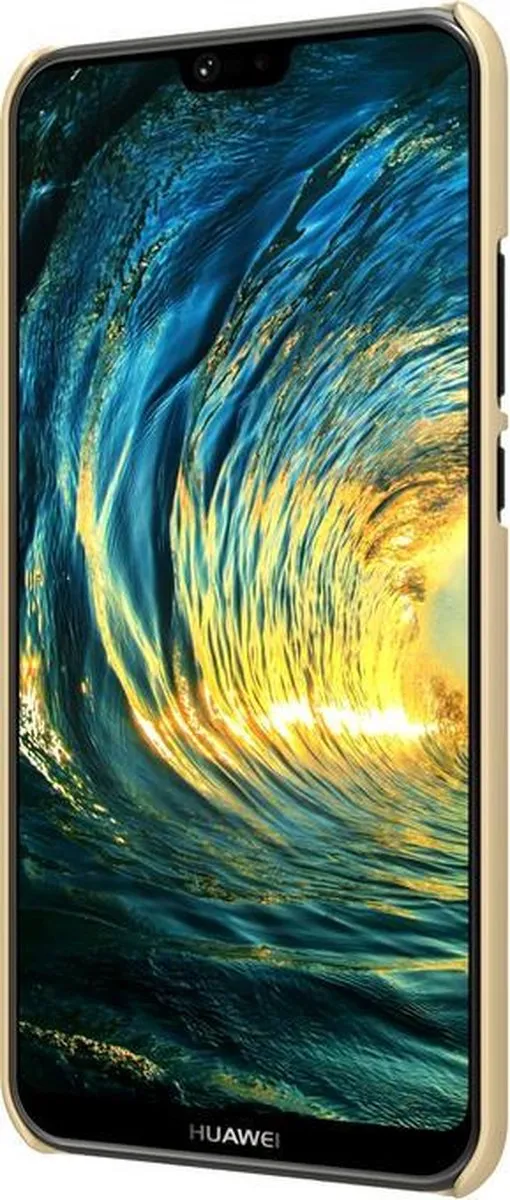 Nillkin Frosted Shield Hoesje Huawei P20 Lite - Goud - afbeelding 5 van 6