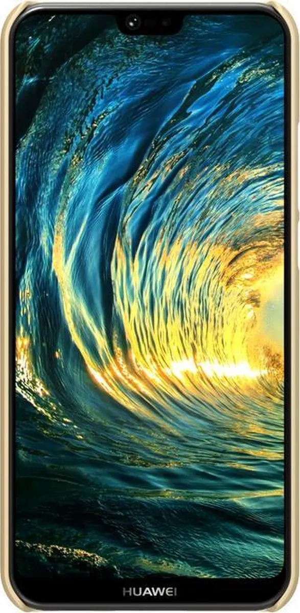 Nillkin Frosted Shield Hoesje Huawei P20 Lite - Goud - afbeelding 3 van 6