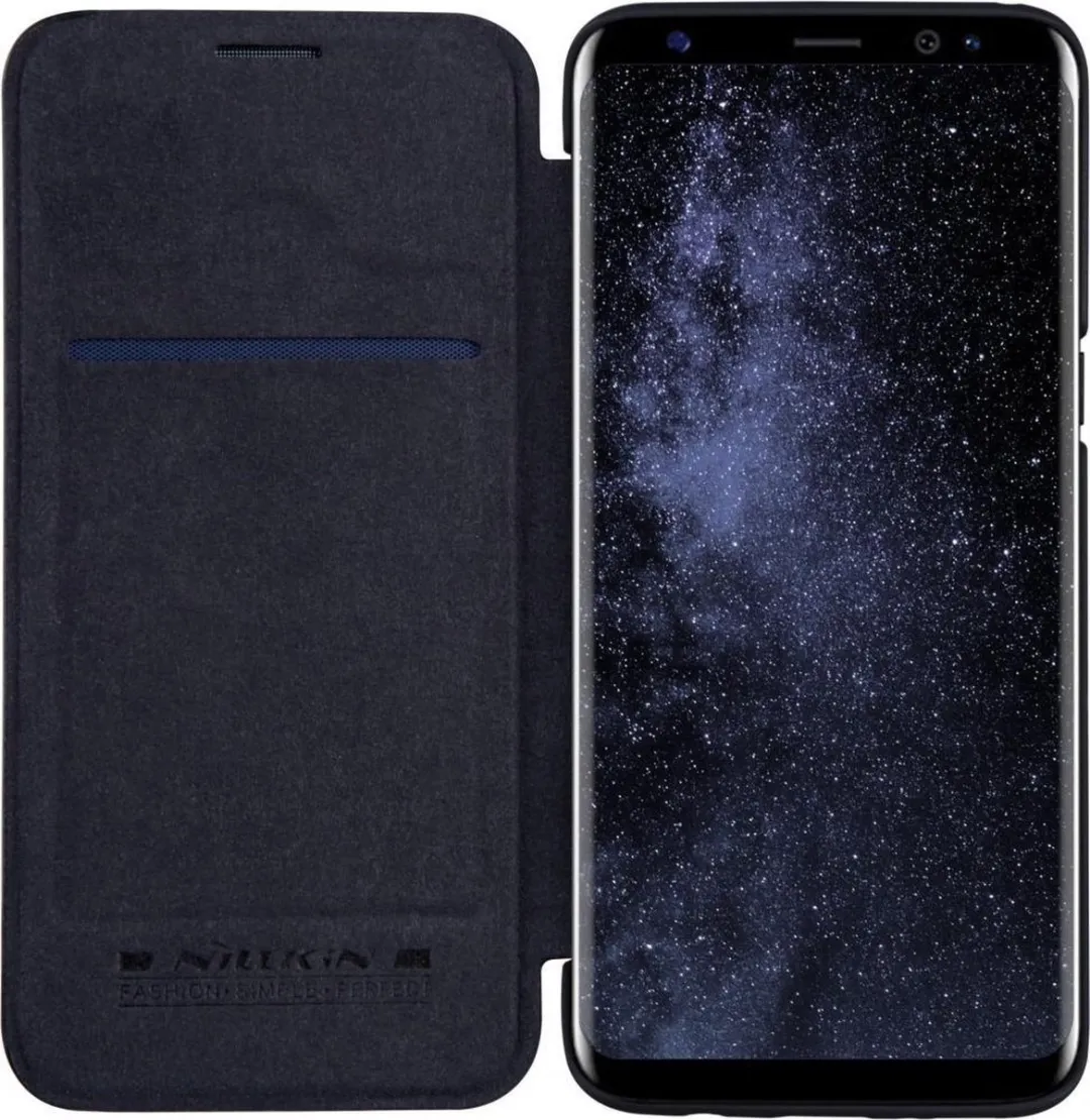 Nillkin Qin Series Hoesje Galaxy S8+ - Zwart - afbeelding 2 van 6
