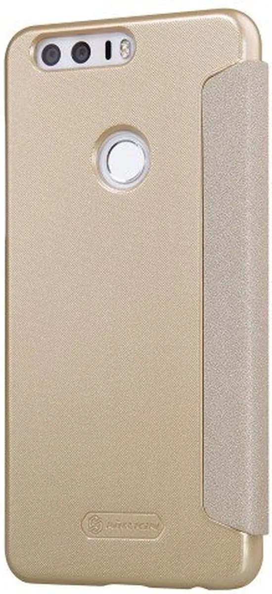 Nillkin Honor 8 Hoesje Sparkle Series Goud - 6902048124929 - afbeelding 4 van 5