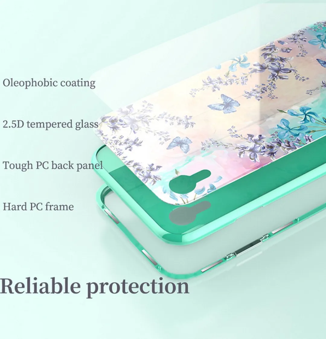 Nillkin Blossom Back Case - iPhone XR Groen - afbeelding 6 van 6