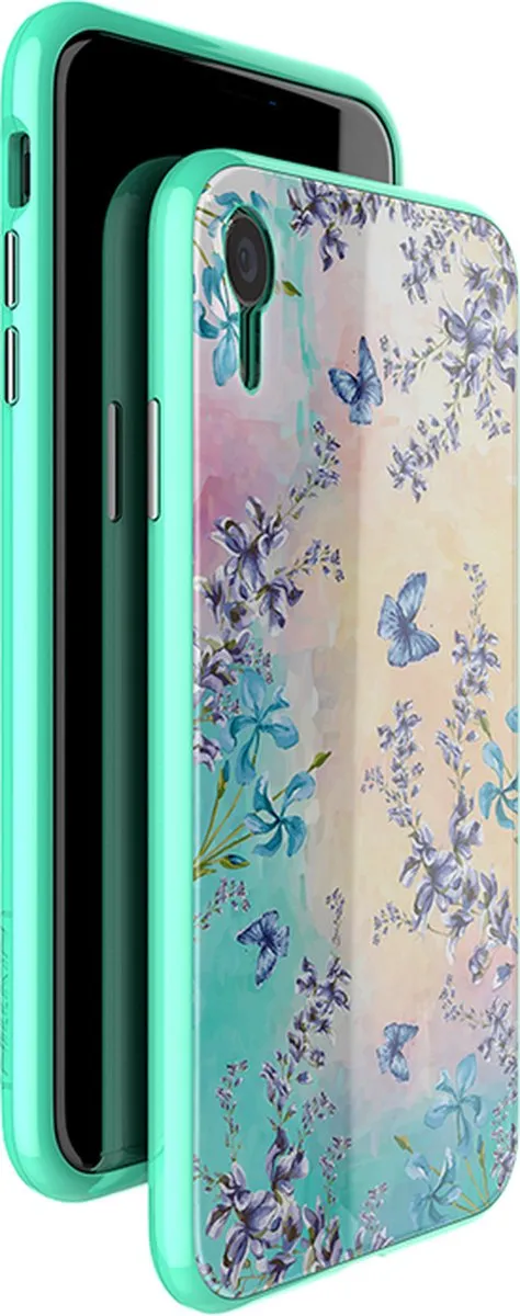 Nillkin Blossom Back Case - iPhone XR Groen - afbeelding 3 van 6