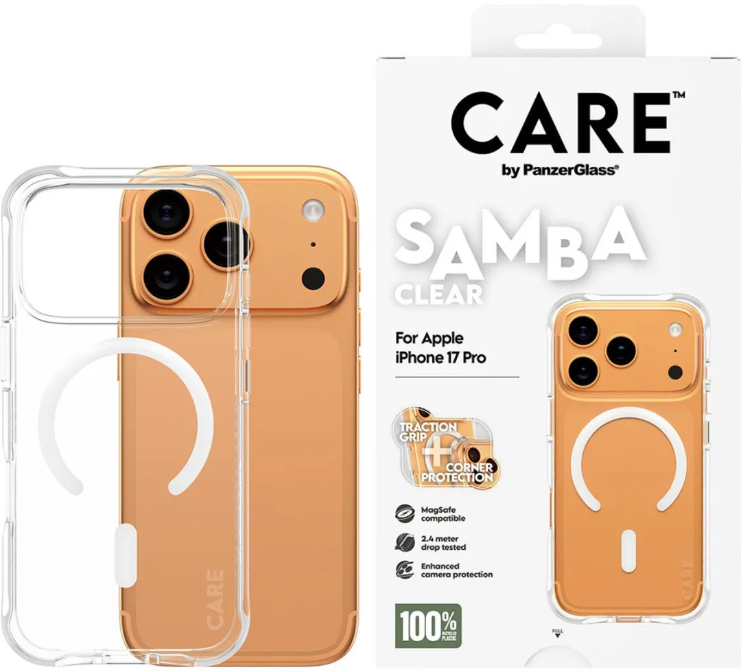 PanzerGlass Hoesje iPhone 17 Pro MagSafe - Zwart - 5715685027055