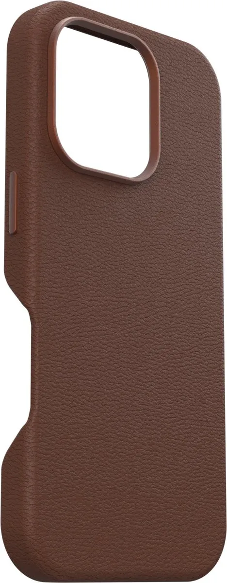 OtterBox Symmetry Cactus Leather Hoesje iPhone 16 Pro - Bruin - afbeelding 4 van 6