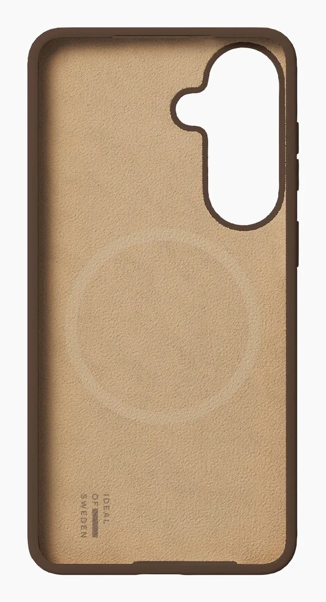 iDeal of Sweden Silicone Hoesje S26 MagSafe - Mocha Mousse