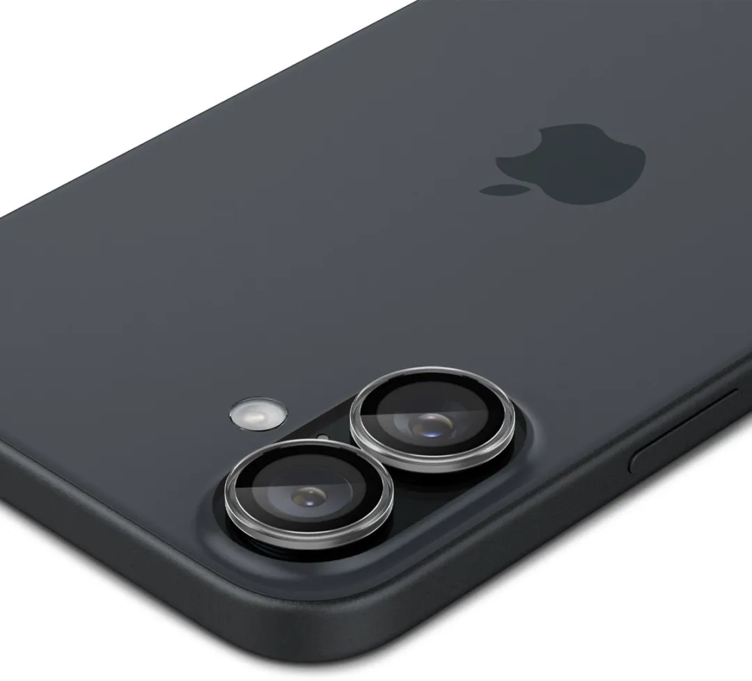 Spigen AGL08531 Camera Lens Protector - iPhone 16 Plus - 9H Glas - 2 Stuks