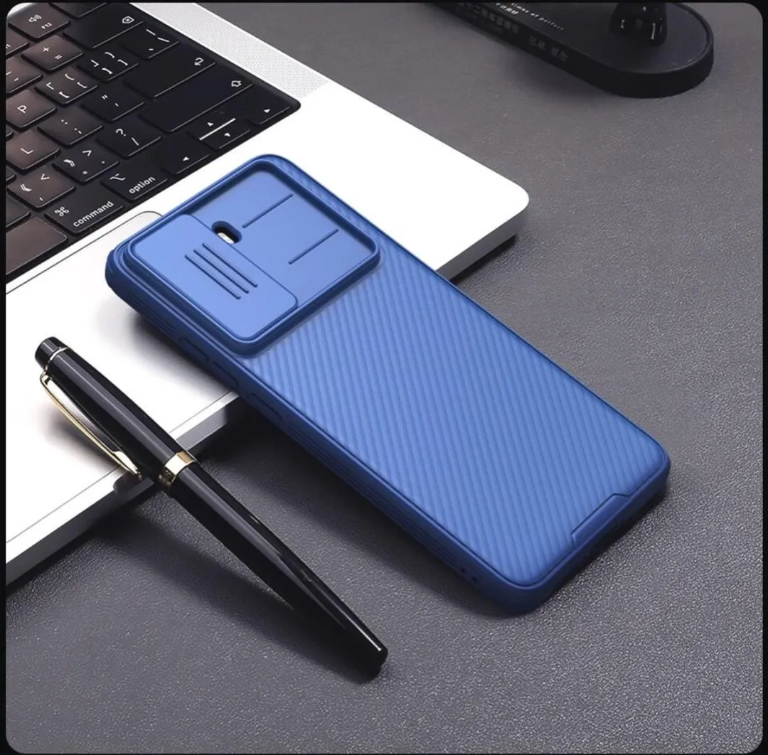 Nillkin CamShield Hoesje Xiaomi Poco X7 Pro - Blauw