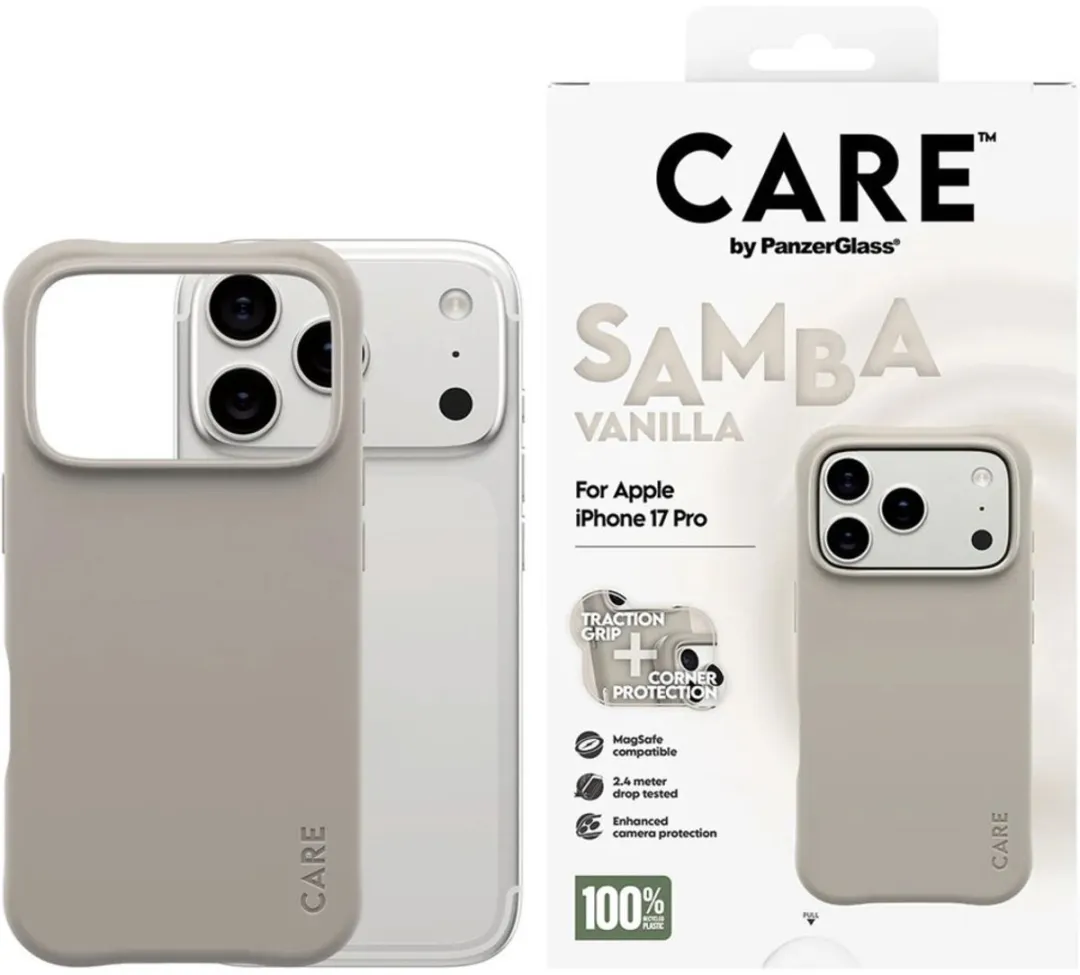 PanzerGlass Case Care Samba MagSafe Universeel - 1 Pasje - Zwart
