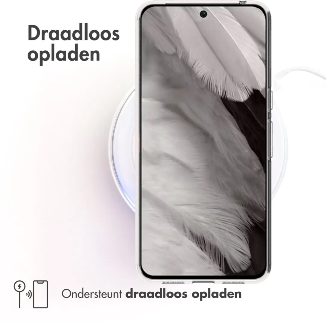 Accezz Hoesje Google Pixel 8 Pro - Transparant