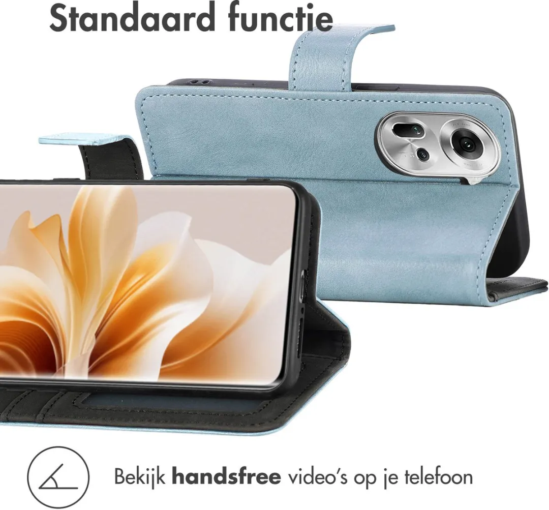 imoshion Hoesje Oppo Reno 11F Lichtblauw - 3 Pasjes