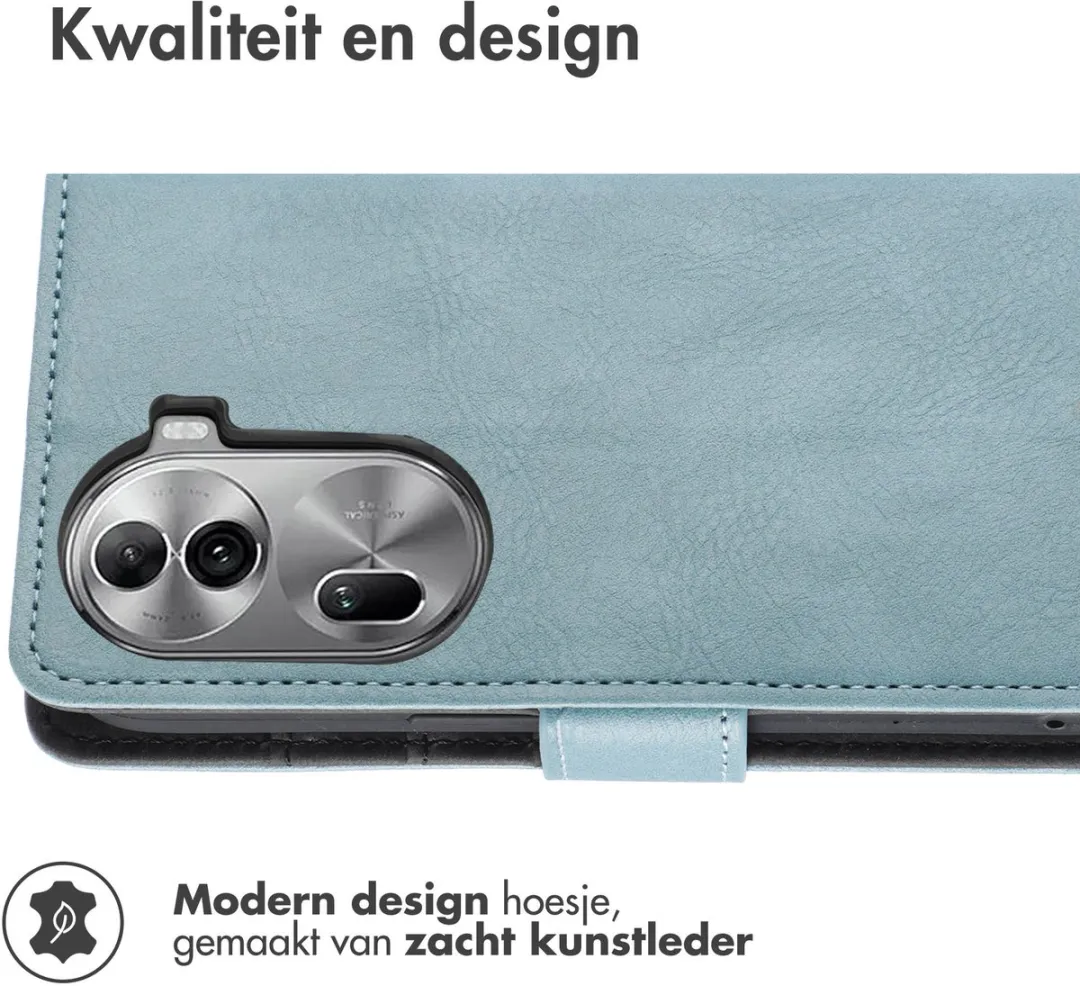 imoshion Hoesje Oppo Reno 11F Lichtblauw - 3 Pasjes