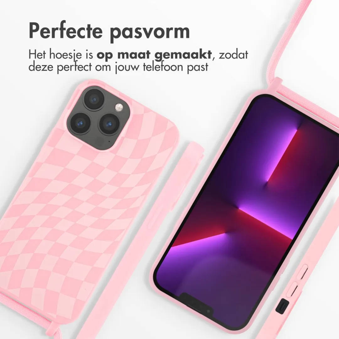 Imoshion Hoesje iPhone 13 Pro Max - Siliconen Retro Pink