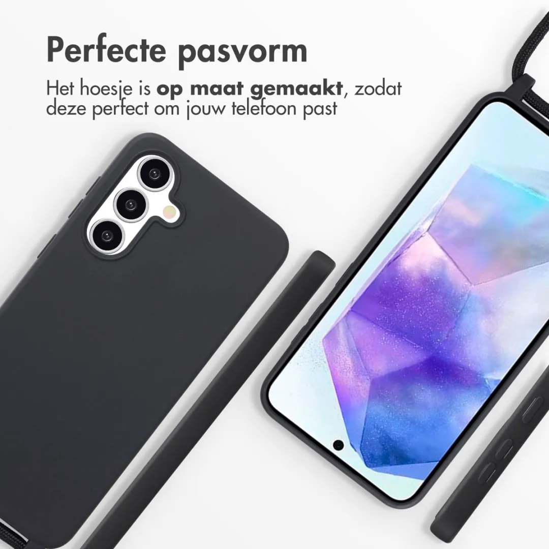 Imoshion Hoesje Samsung Galaxy A36 - Siliconen - Zwart - afbeelding 6 van 6
