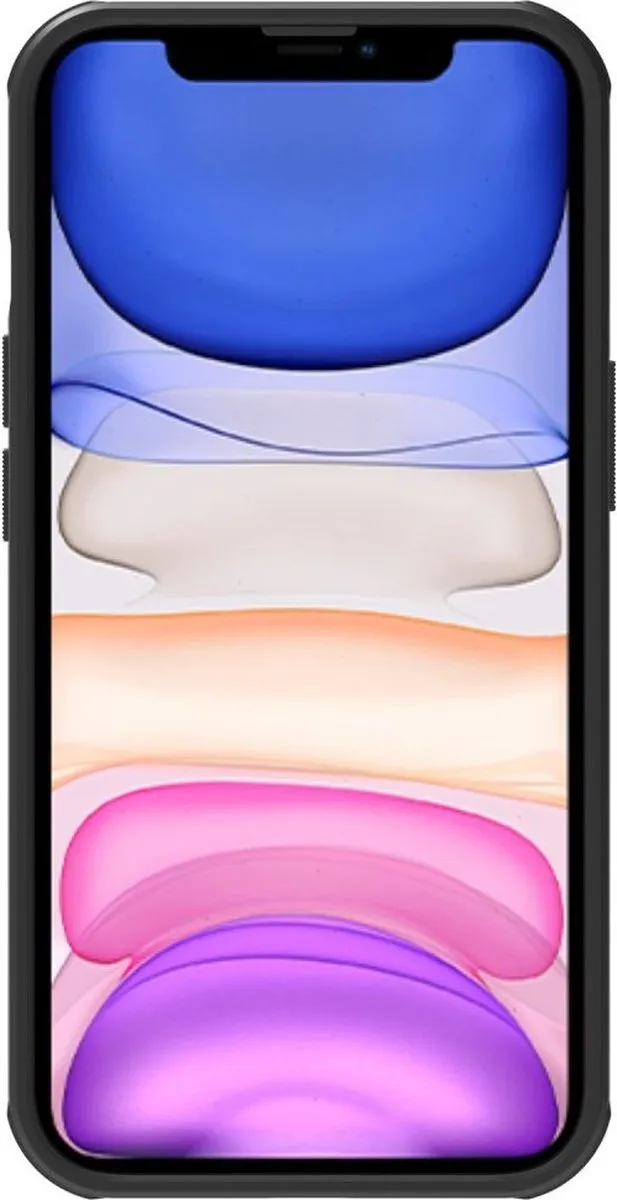Nillkin Super Frosted Shield Hoesje iPhone 14 - Zwart