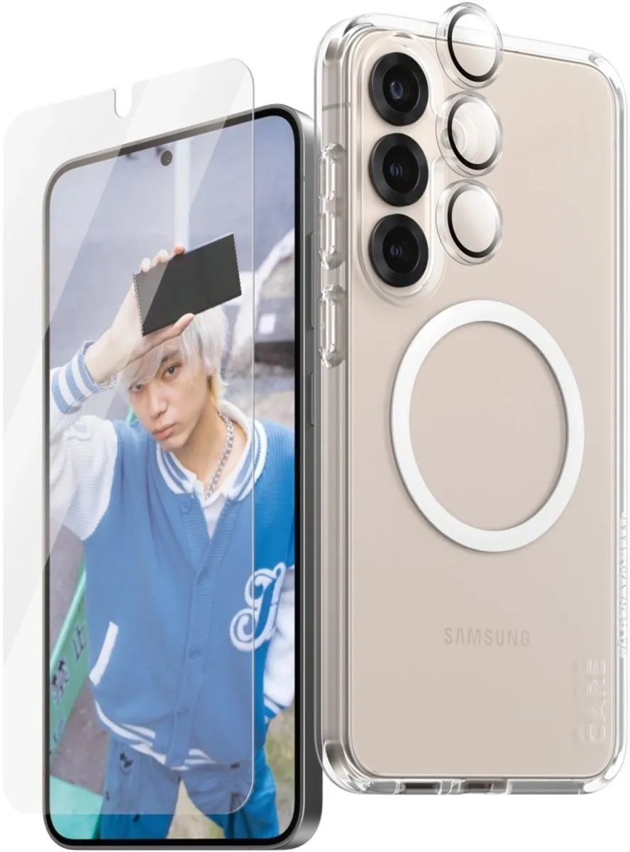 PanzerGlass Beschermset Samsung Galaxy S25+ - Zwart - afbeelding 2 van 6
