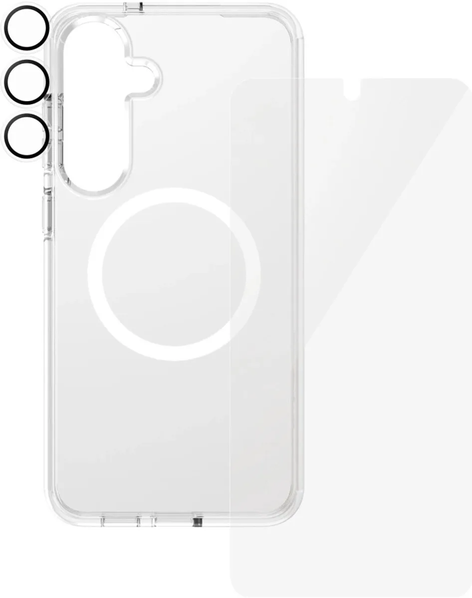PanzerGlass Beschermset Samsung Galaxy S25+ - Zwart - afbeelding 4 van 6
