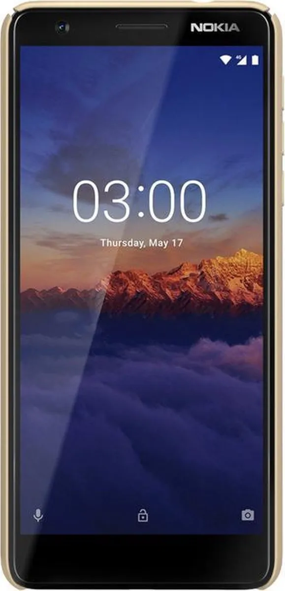 Nillkin Frosted Shield Hoes Nokia 3.1 - Goud - afbeelding 4 van 6