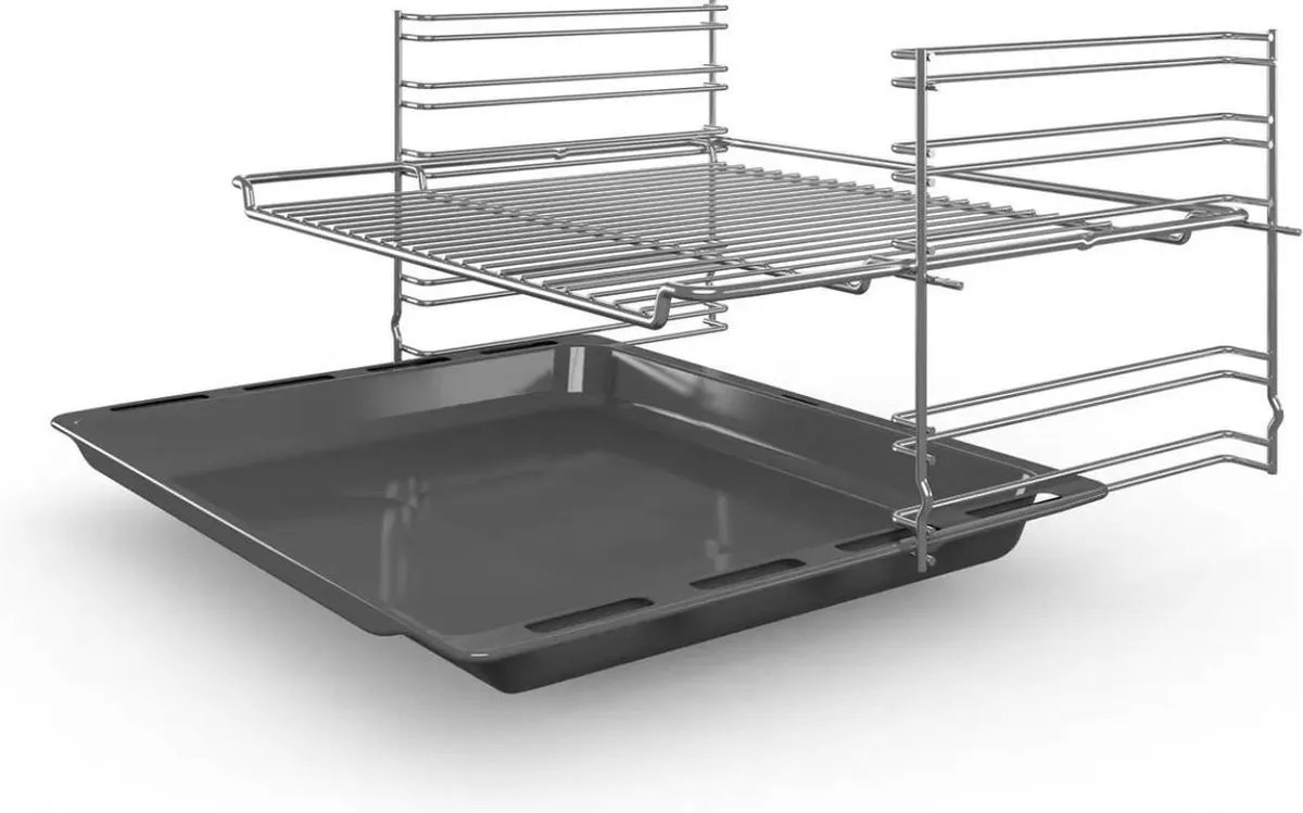 Bosch HBF114ES0 Multifunctionele Oven 66L - 7 Programma's - Roestvrij Staal