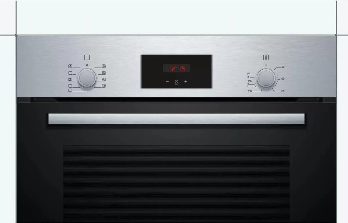 Bosch HBF114ES0 Multifunctionele Oven 66L - 7 Programma's - Roestvrij Staal