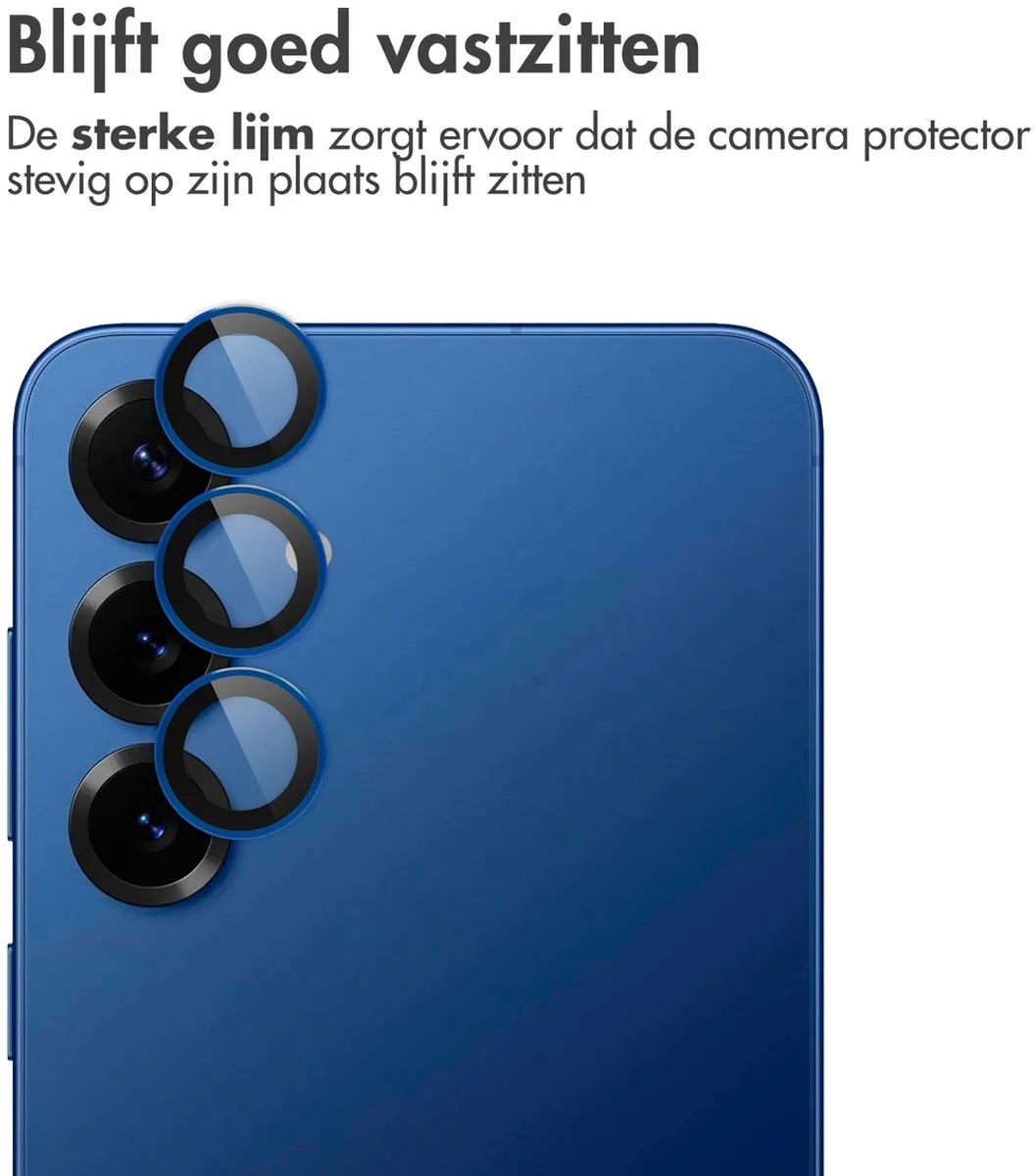 imoshiion Camera Lens Protector Samsung Galaxy S25 Plus - 2 Stuks - Navy