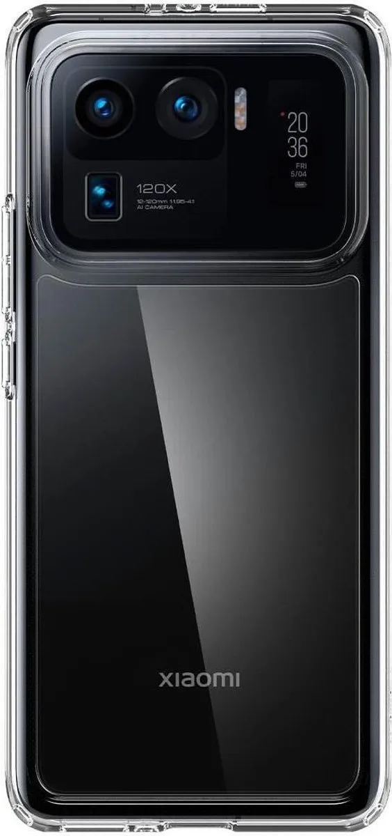 Spigen Ultra Hybrid ACS03034 Hoesje - Xiaomi Mi 11 Ultra - Transparant - afbeelding 6 van 6