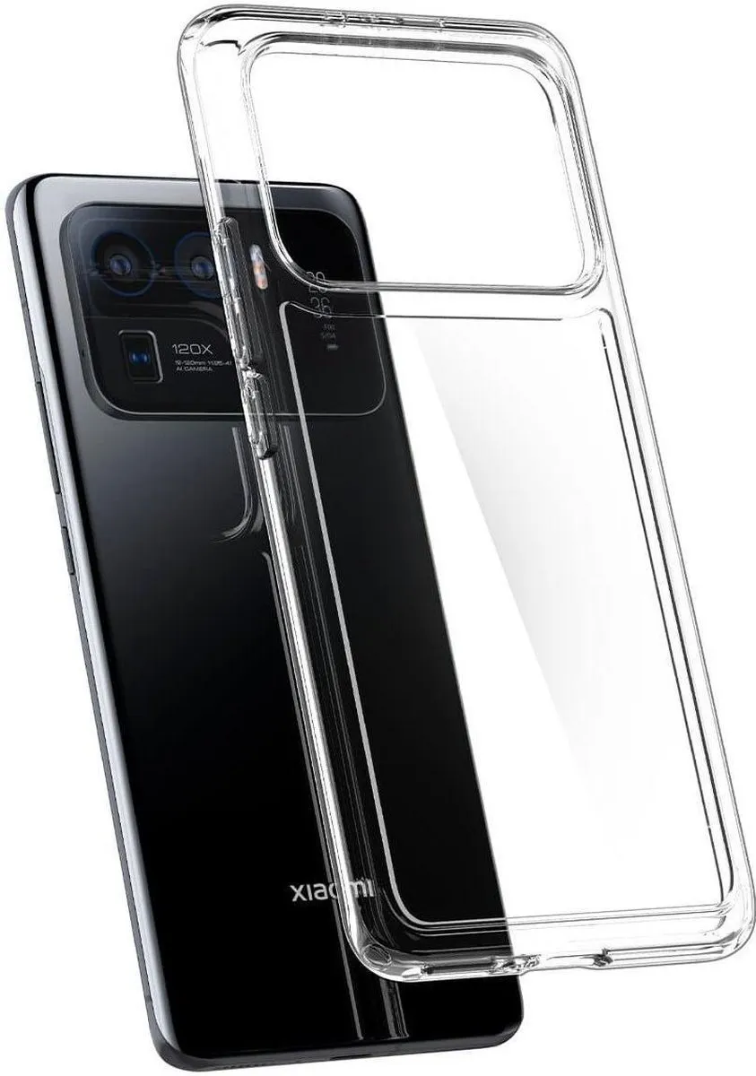 Spigen Ultra Hybrid ACS03034 Hoesje - Xiaomi Mi 11 Ultra - Transparant