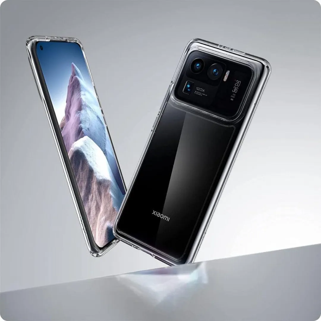 Spigen Ultra Hybrid ACS03034 Hoesje - Xiaomi Mi 11 Ultra - Transparant