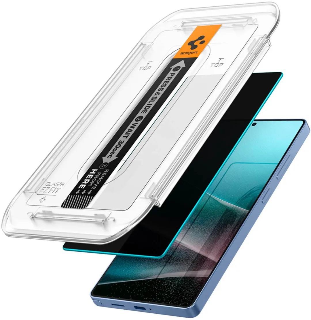 Spigen GLAStR Privacy EZ Fit Screenprotector AGL09335 - 2 Stuks