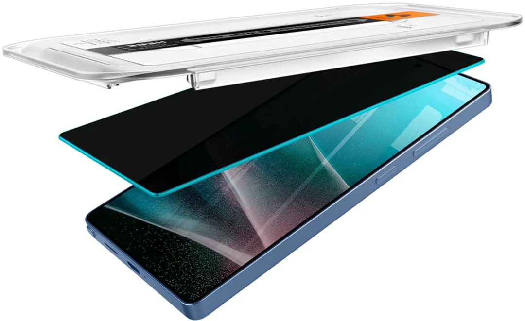 Spigen GLAStR Privacy EZ Fit Screenprotector AGL09335 - 2 Stuks