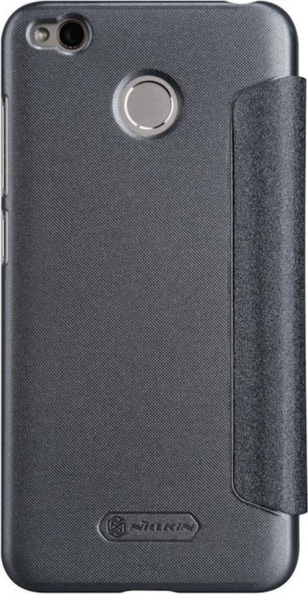 Nillkin New Sparkle S-View Book Case Xiaomi Redmi 4X - Antraciet/Zwart