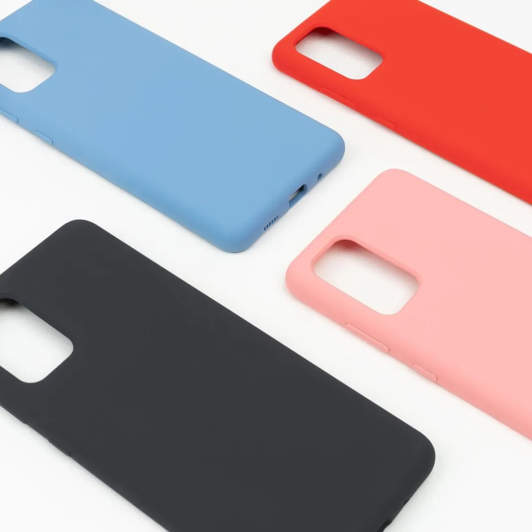 BMAX Siliconen Hoesje Samsung Galaxy S20 Plus - Peach