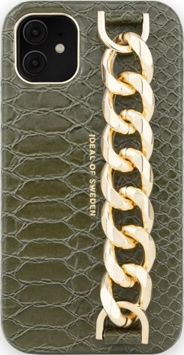 iDeal of Sweden Statement Case Chain Handle iPhone 11/XR - Groen - IDSCAW20-1961-226