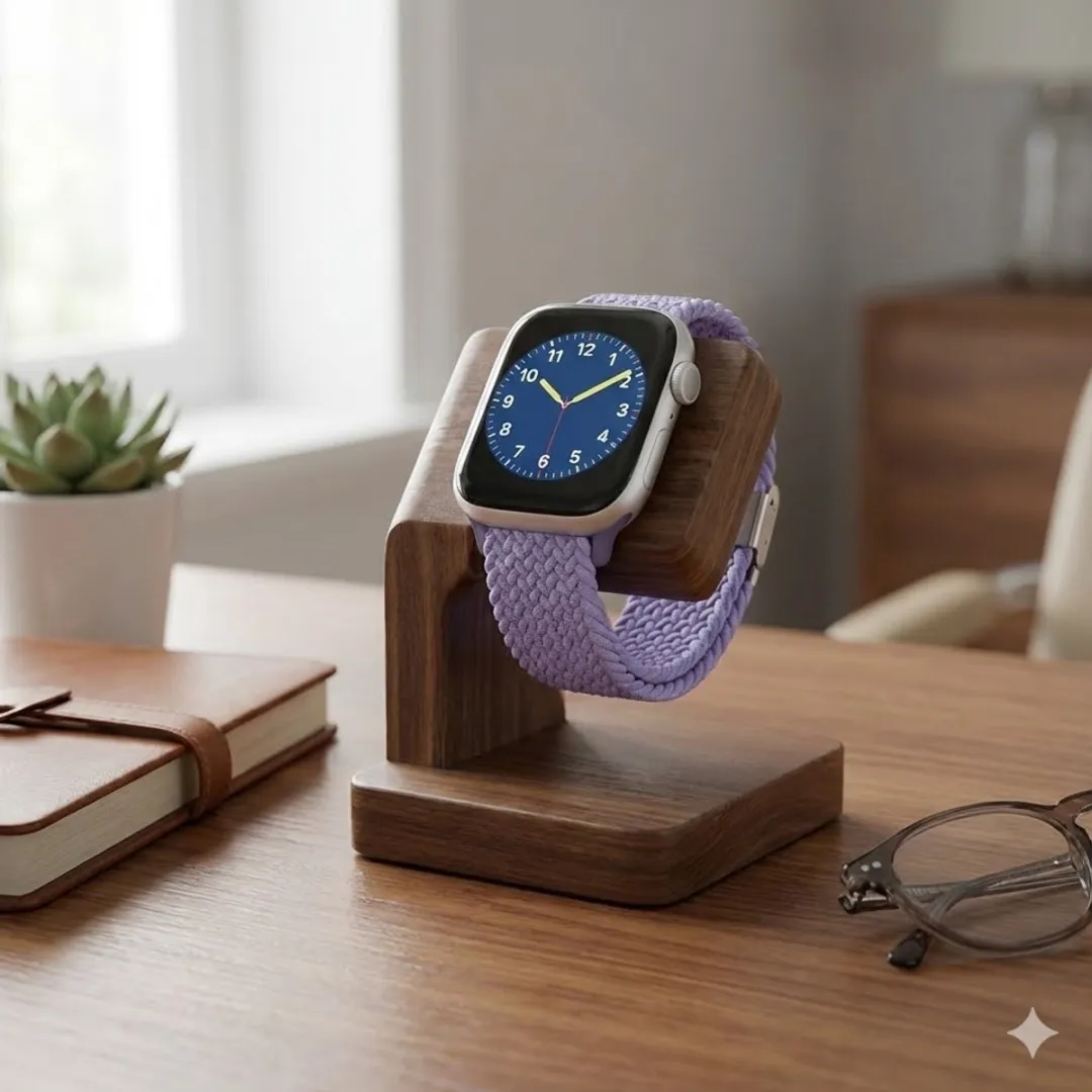 NUVEX Paars Horlogebandje Apple Watch - One Size
