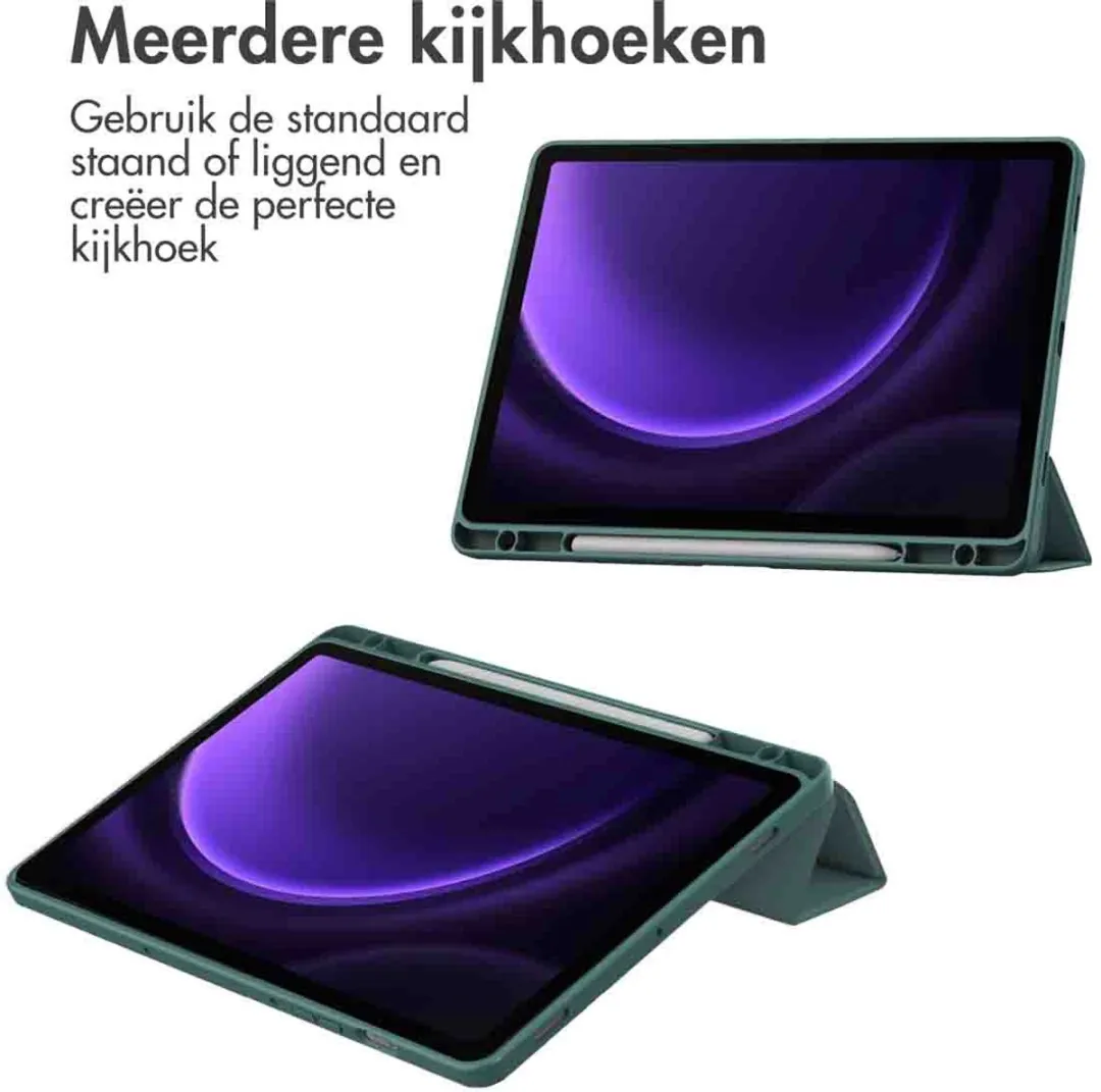 Imoshion SH00067766 Tablethoes - Trifold Hardcase Bookcase - Groen