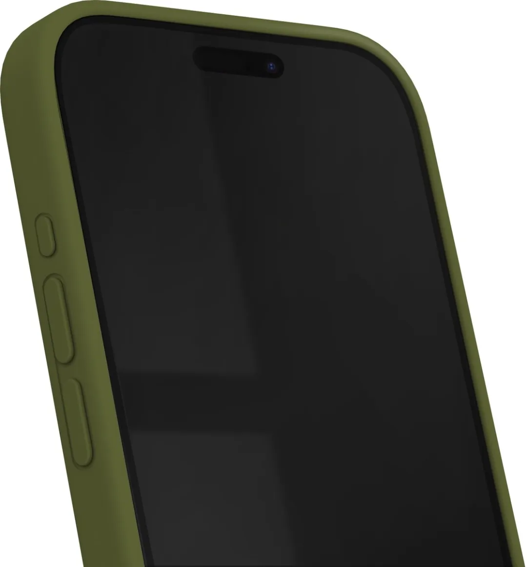 iDeal of Sweden Silicone Case iPhone 15 Pro Max - Khaki IDSICMS-I2361-83