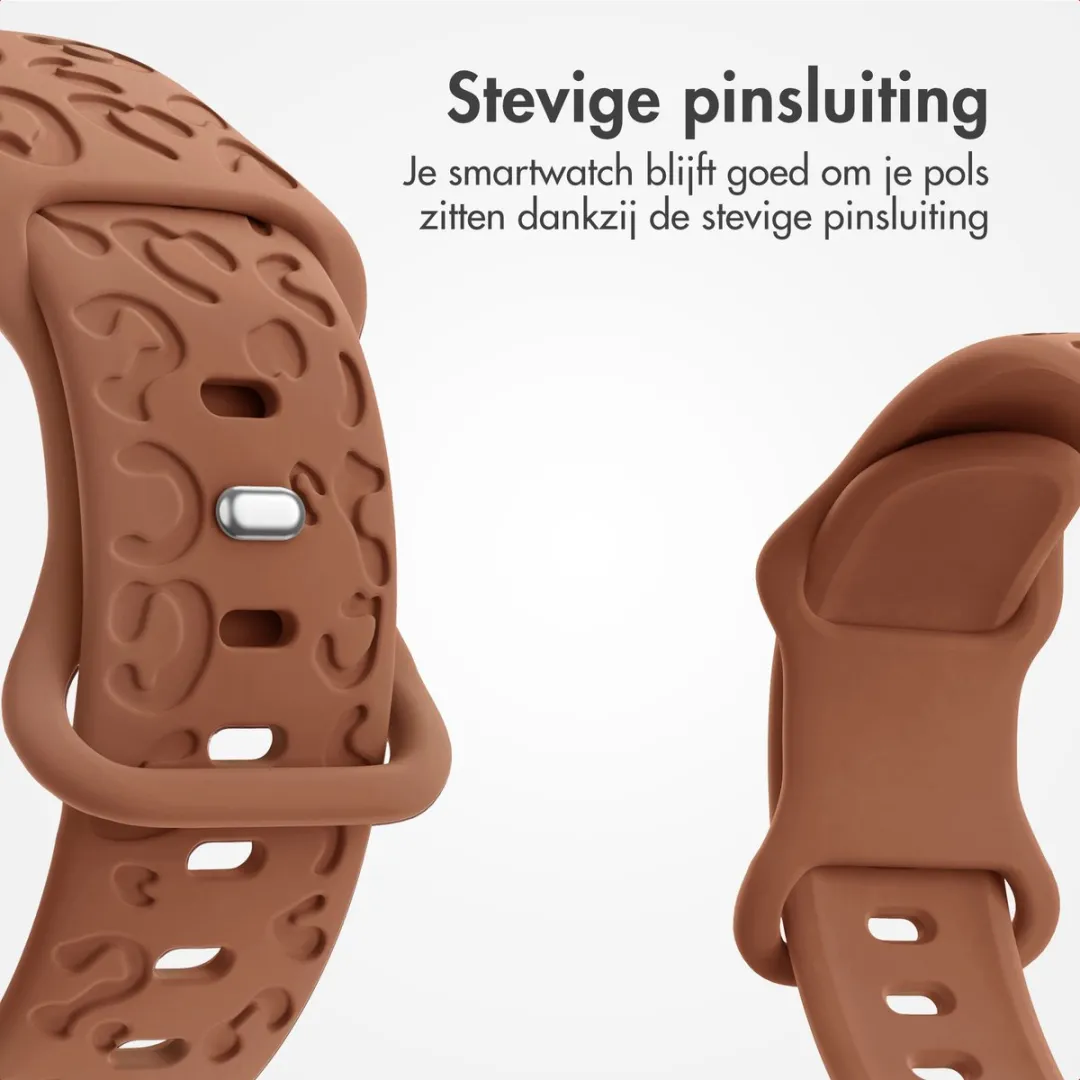 Imoshion Siliconen Bandje Apple Watch 42mm - Bruin